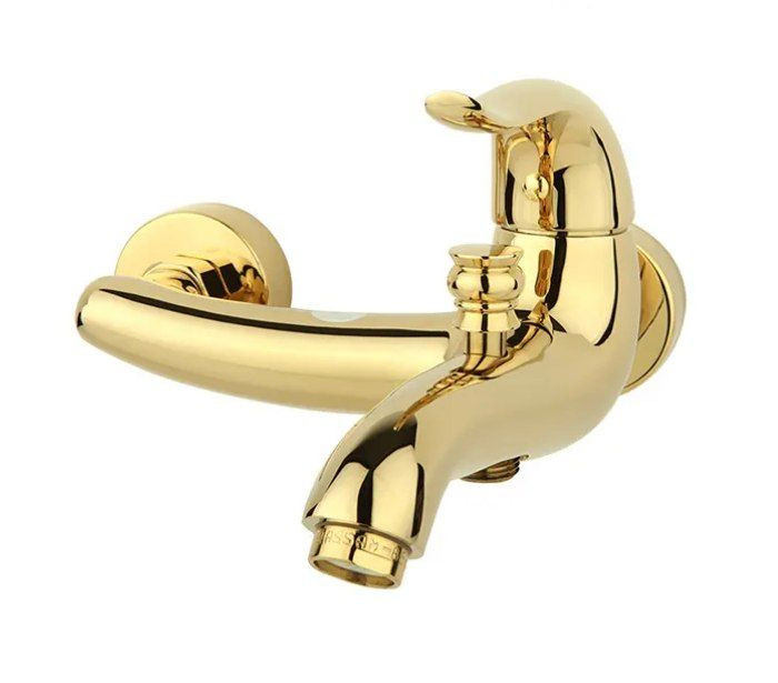 شیر حمام اکتاو طلایی