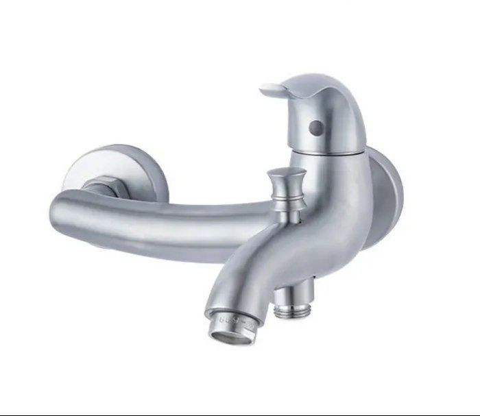 شیر حمام اکتاو کروم مات