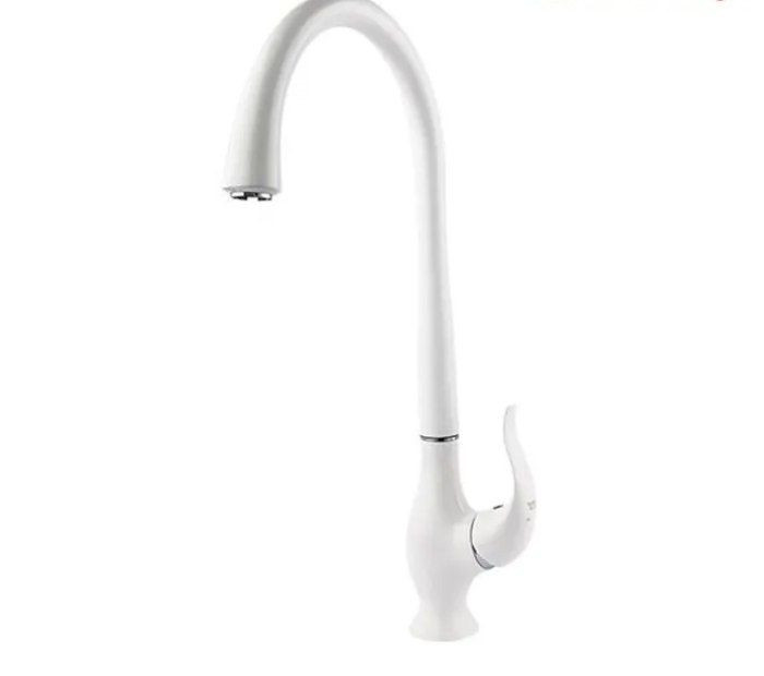 شیر ظرفشویی اکتاو سفید