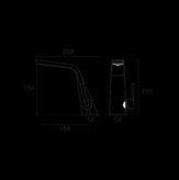 شیر روشویی متیس کروم