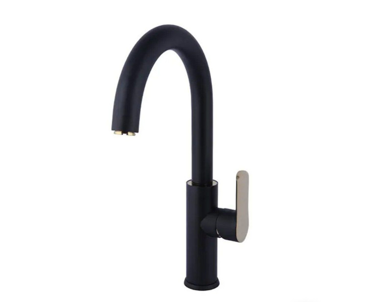 شیر ظرفشویی دینو مشکی رزگلد