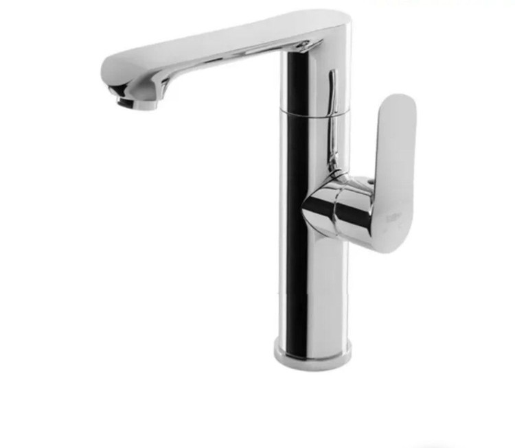 شیر روشویی پایه بلند دینو کروم