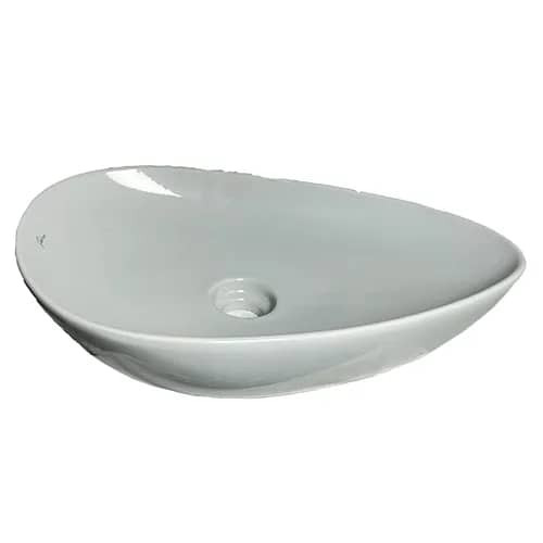 روشویی قایقی سفید