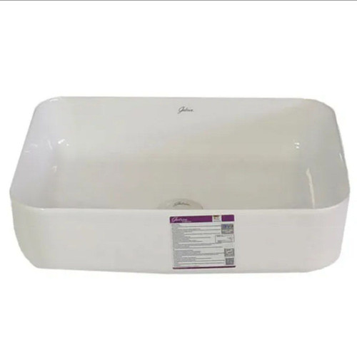 روشویی مستطیل سفید