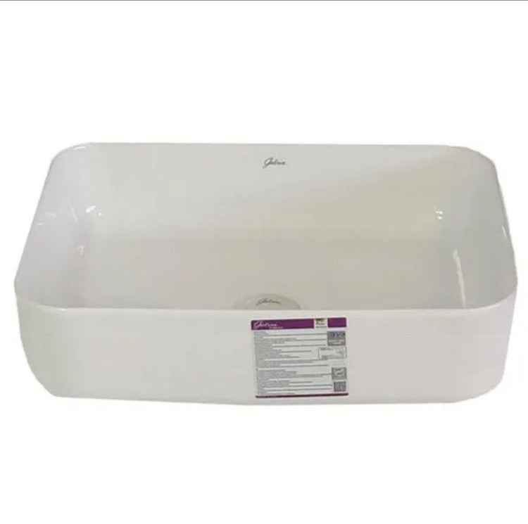 روشویی مستطیل سفید