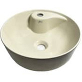 روشویی گرد ترمه بژ