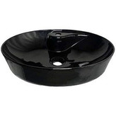 روشویی ترمه بیضی مشکی