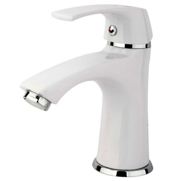 شیر روشویی لوتوس سفید راسان