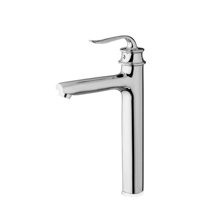 شیر روشویی پایه بلند کروم