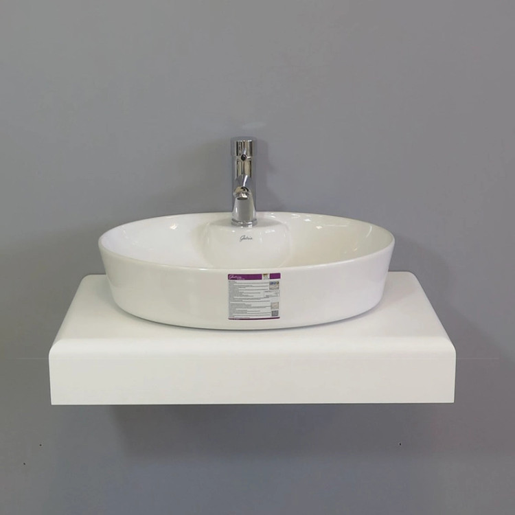 کاسه روشویی بیضی ژوپیتر گاتریا