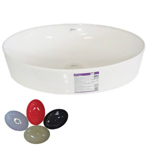 کاسه روشویی بیضی ژوپیتر سفید