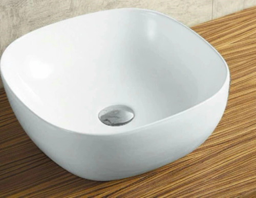 کاسه روشویی گاتریا مدل آسو مربع سفید