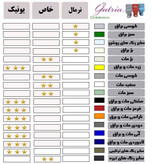 توالت ارسیتا ریم بسته رنگی