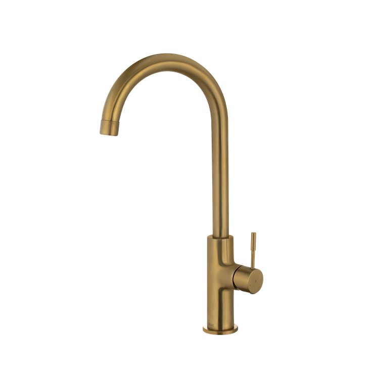 شیر ظرفشویی رومانیا طلایی مات