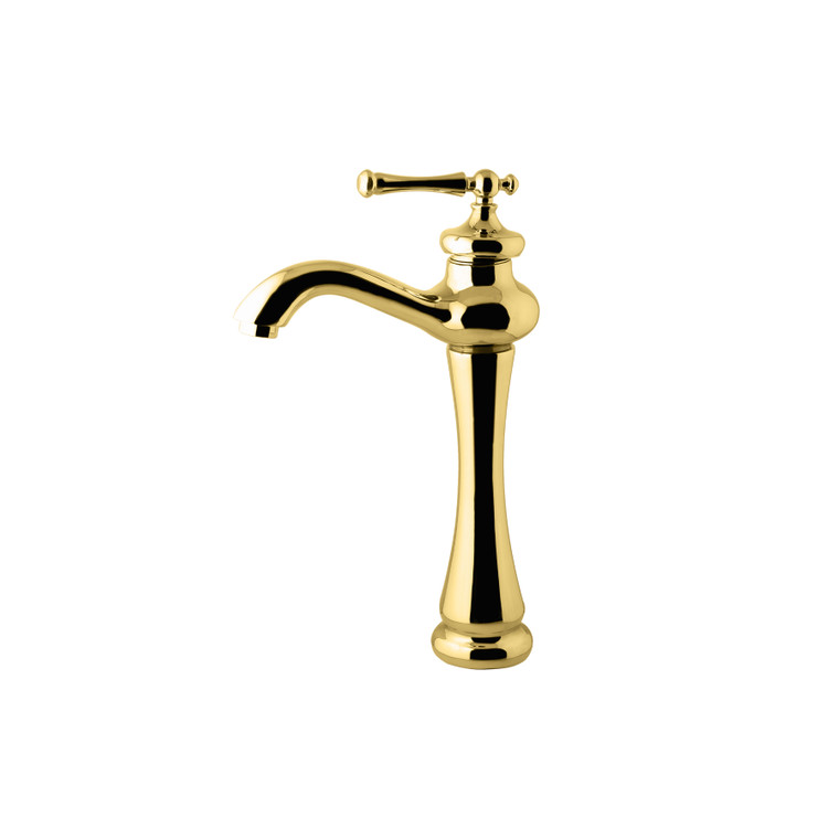 شیر روشویی پایه بلند علاالدین طلایی