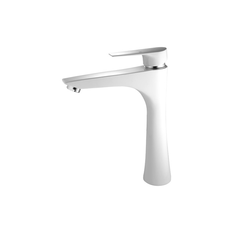 شیر روشویی پایه بلند کارن سفید