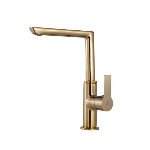 شیر ظرفشویی ریتا تاپ لاین طلایی KWC