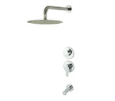 شیر حمام توکار راسان مدل ویوات کلاس ۲ کروم