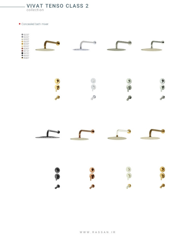 شیر حمام ویوات تنسو کلاس ۲
